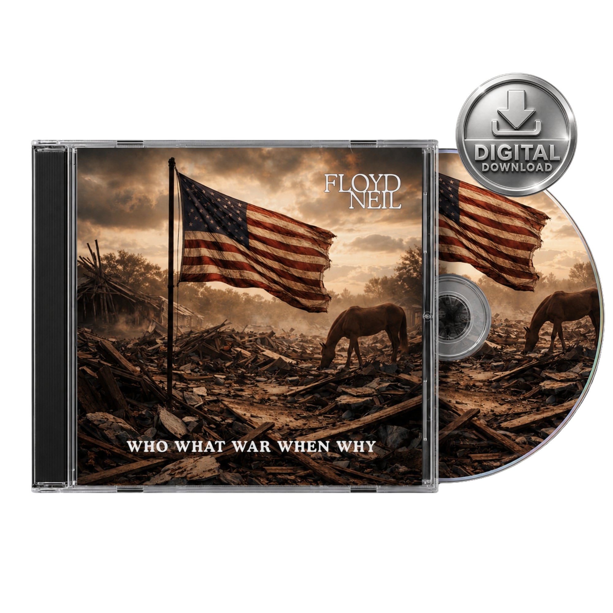 Floyd Neil - Who What War When Why [LP] Digital Download