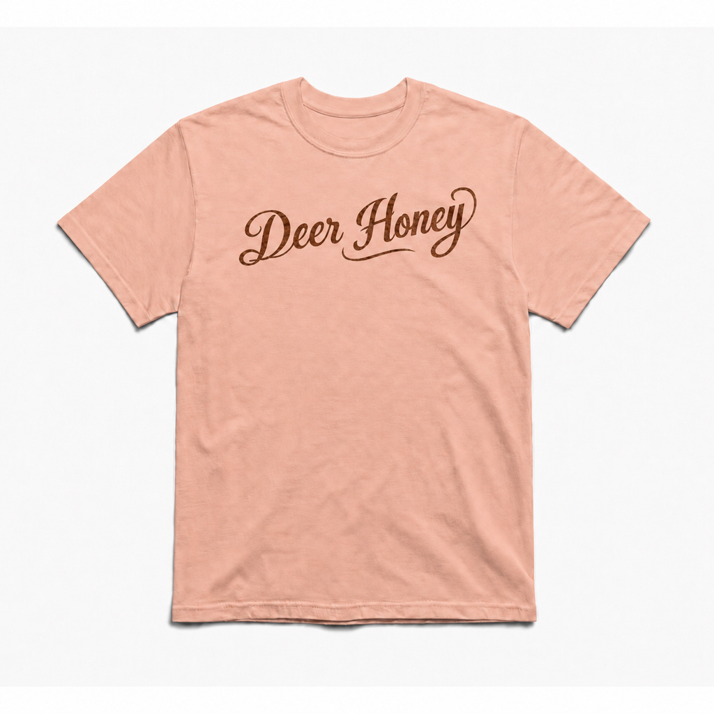 Deer Honey Letter Unisex T-Shirt