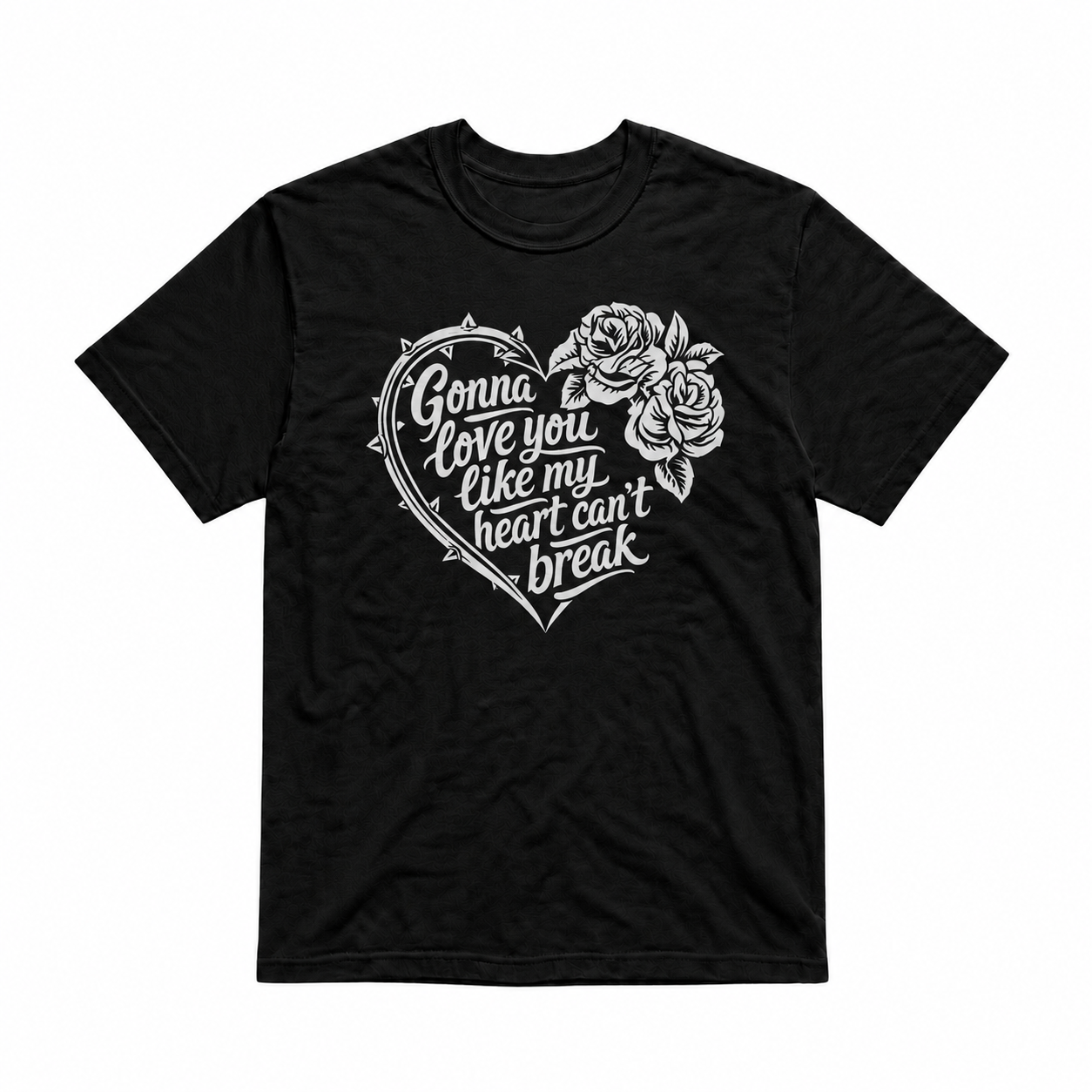 Love You Like My Heart Can’t Break Thorn Unisex T-Shirt