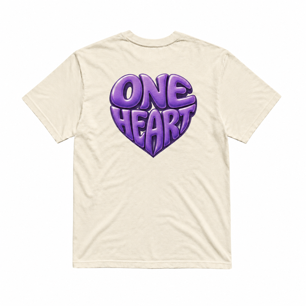 One Heart 3D Unisex T-Shirt
