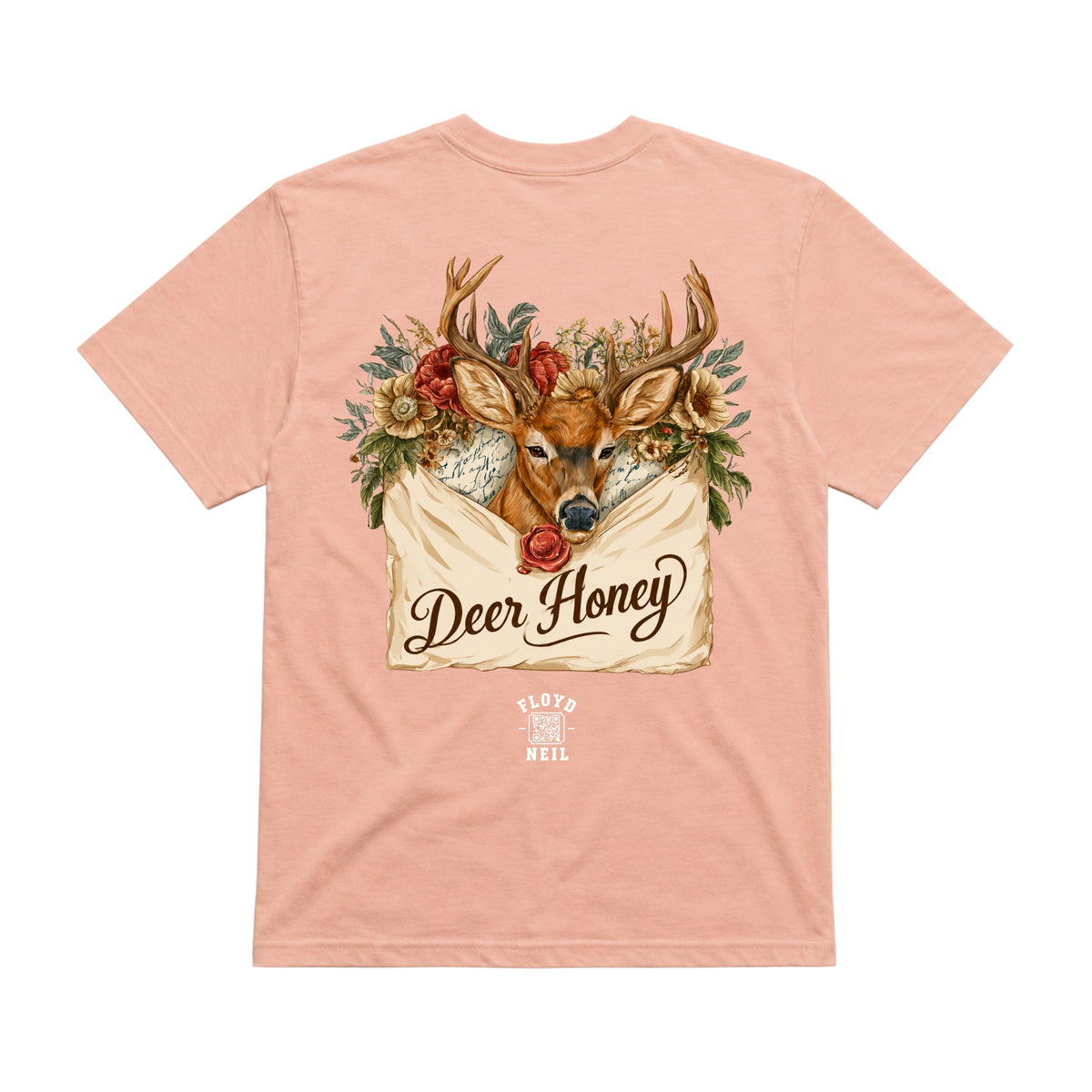 Deer Honey Letter Unisex T-Shirt