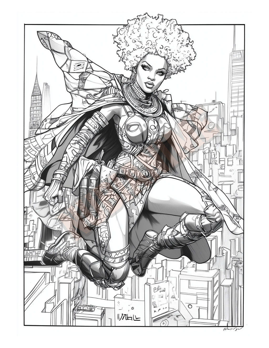 Supersheroes Coloring Book, Vol. 1
