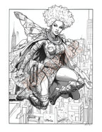 Supersheroes Coloring Book, Vol. 1