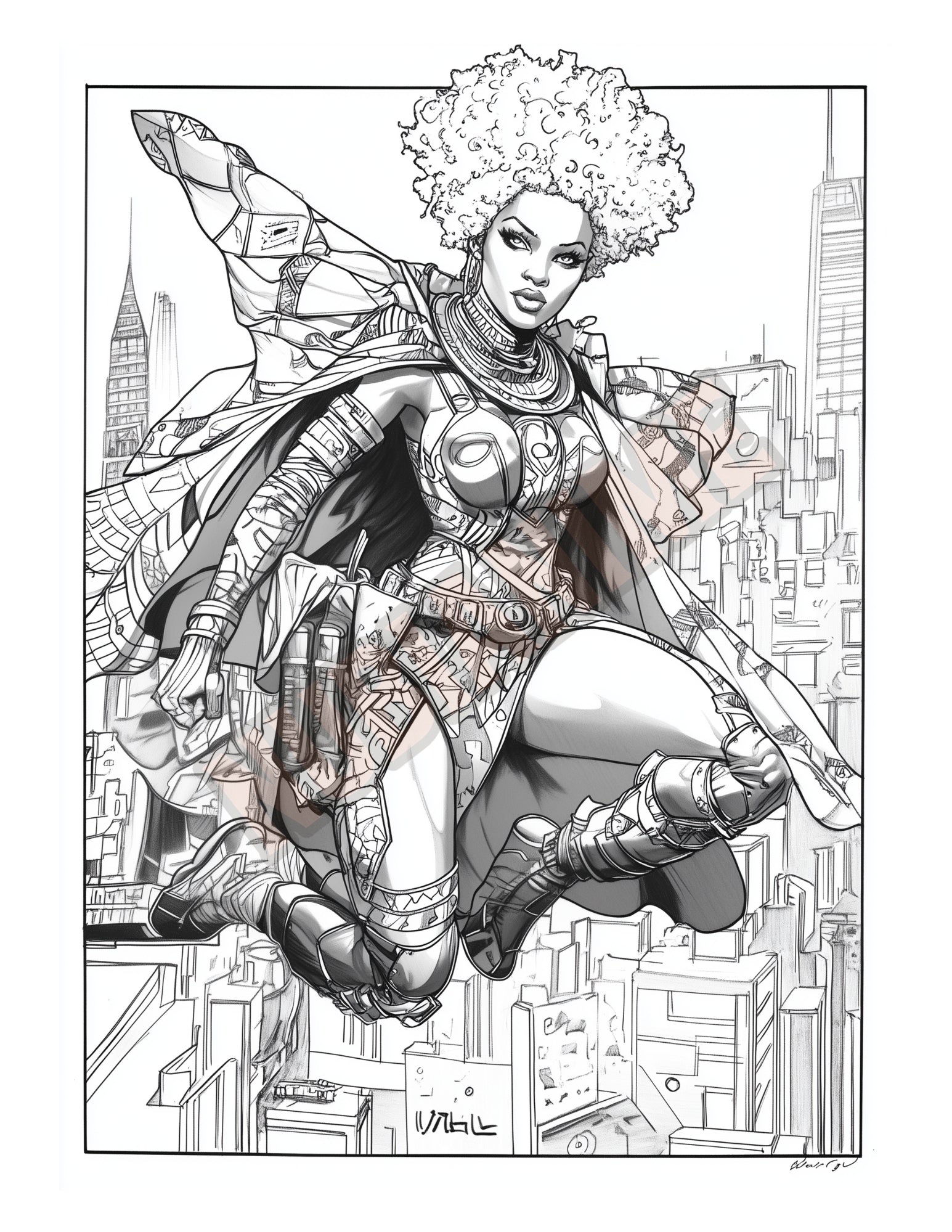 Supersheroes Coloring Book, Vol. 1