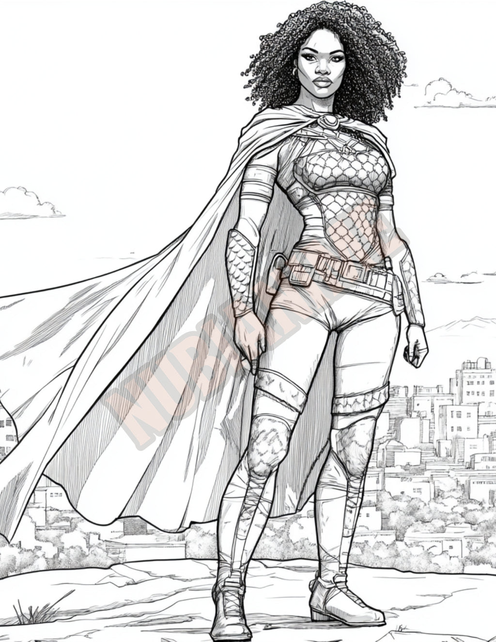 Supersheroes Coloring Book, Vol. 1