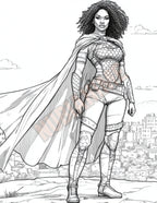 Supersheroes Coloring Book, Vol. 1