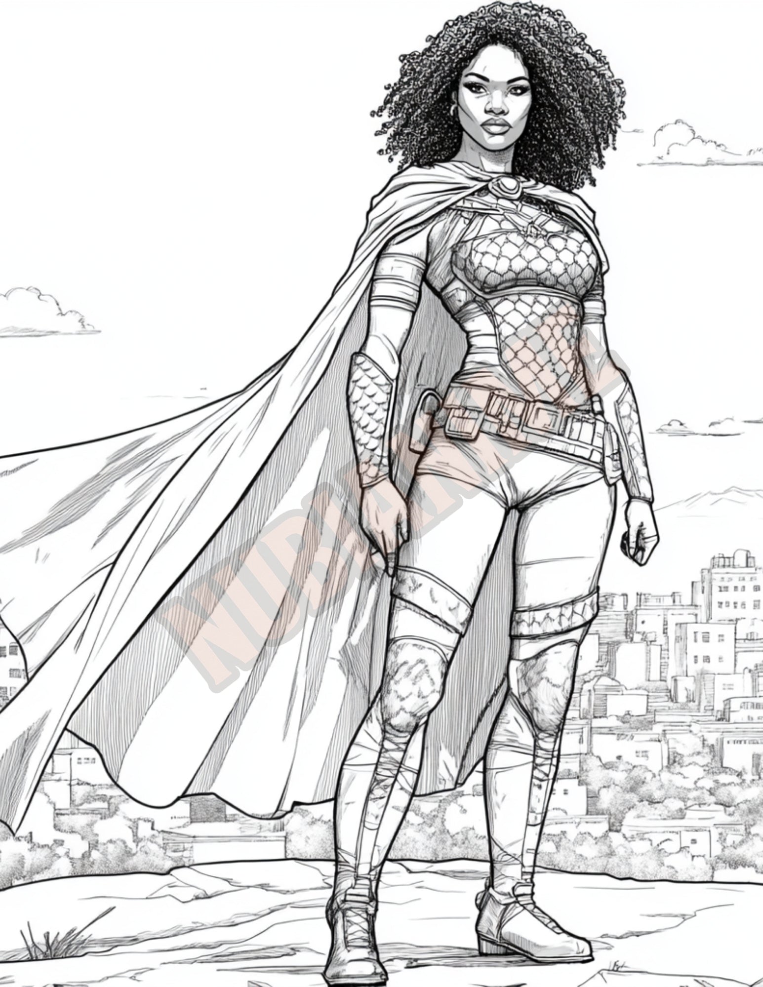 Supersheroes Coloring Book, Vol. 1