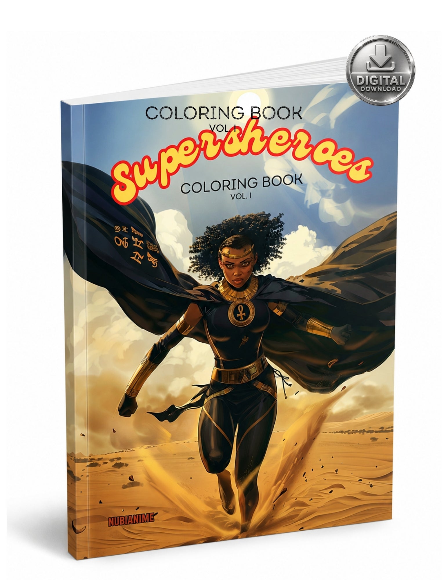 Supersheroes Coloring Book, Vol. 1